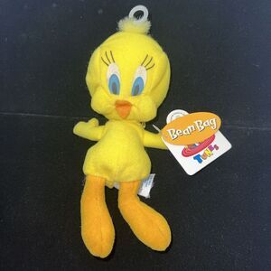 Vintage‎ Looney Tunes Tweety Bird 6" Plush Doll Bean Bag NWT 1997 Applause